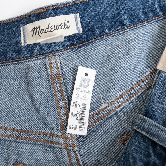 Madewell Super Wide Leg Jeans High Rise 90s Style Fannin Wash - Picture 7 of 15
